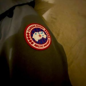 Canada Goose Grey Parka Jacket